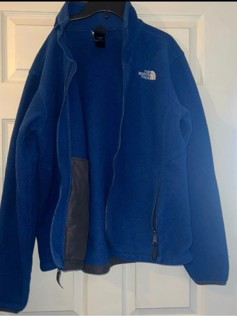 The North Face Men’s Deep Blue Full-Zip Fleece Jacket